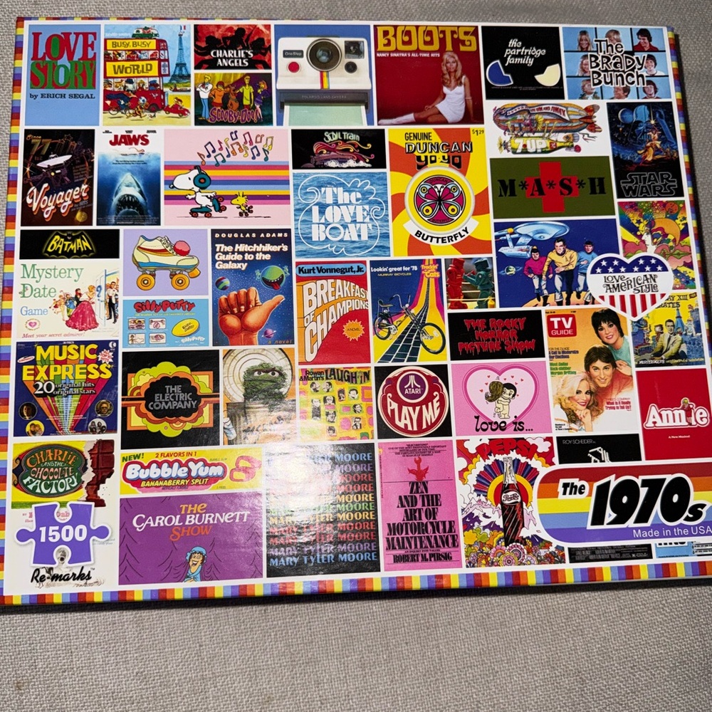 The 1970s Puzzle by Re-marks